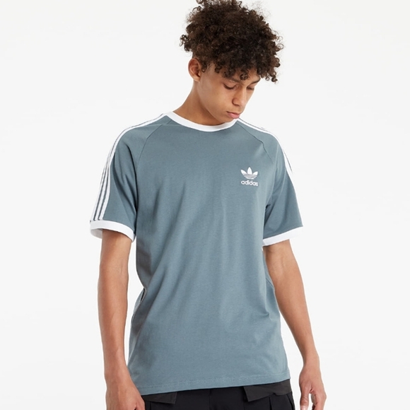 adidas Other - T-SHIRT ADIDAS ORIGINALS ADICOLOR CLASSICS 3-STRIPES TEE Blue Oxide Size Large